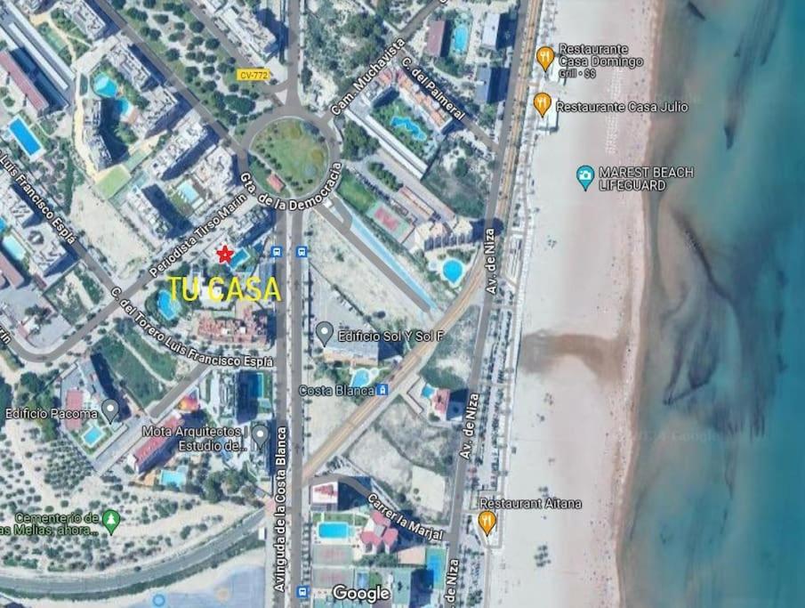 Cozy 3Br: Ac & Park, Beach 4Min Walk, Golf 15 Min Benimagrell Exteriér fotografie